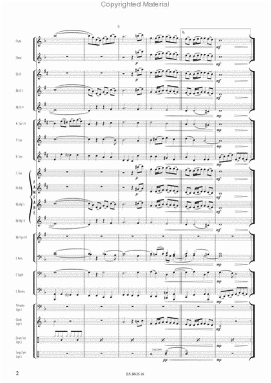 Air on the G String Concert Band scores gallery preview page 4