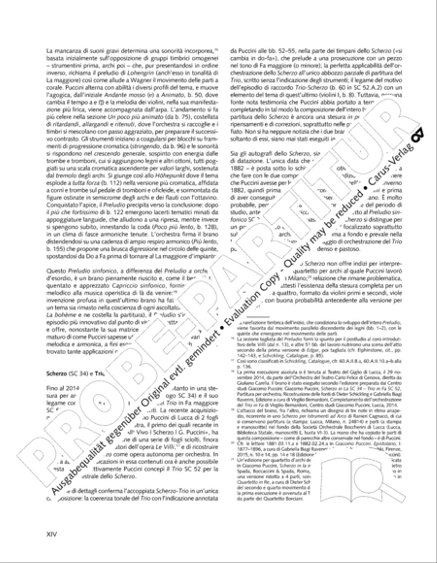 Edizione Nazionale delle Opere di Giacomo Puccini. II. Instrumental music; 1. Works for orchestra (vol. II/1) Score scores gallery preview page 15