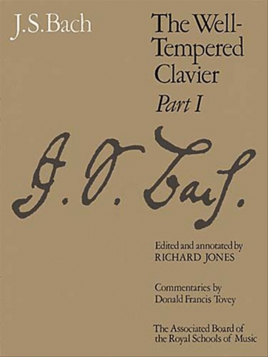 The Well-Tempered Clavier, Part I Piano Method scores gallery preview page 1