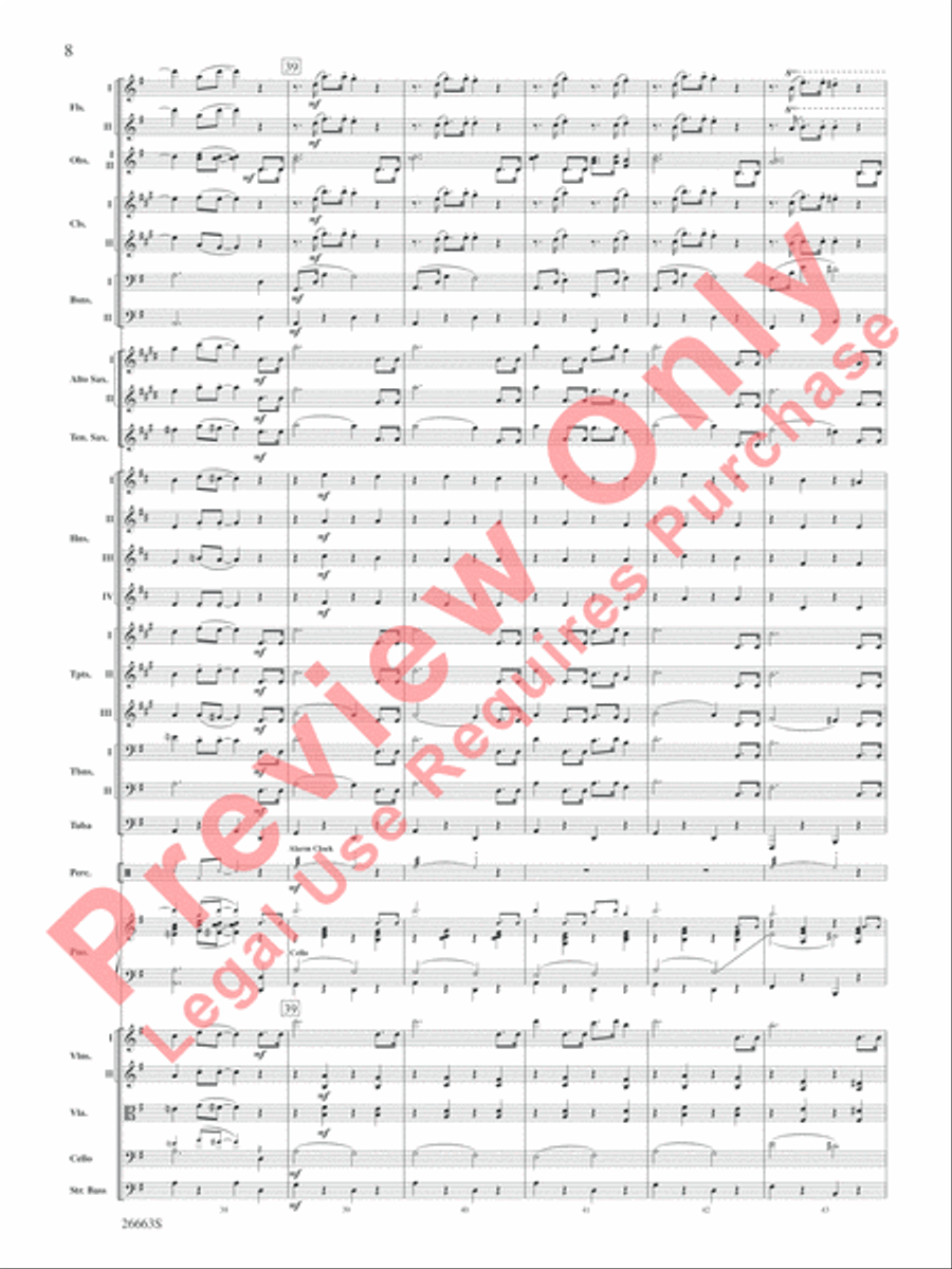 The Syncopated Clock Full Orchestra scores gallery preview page 9