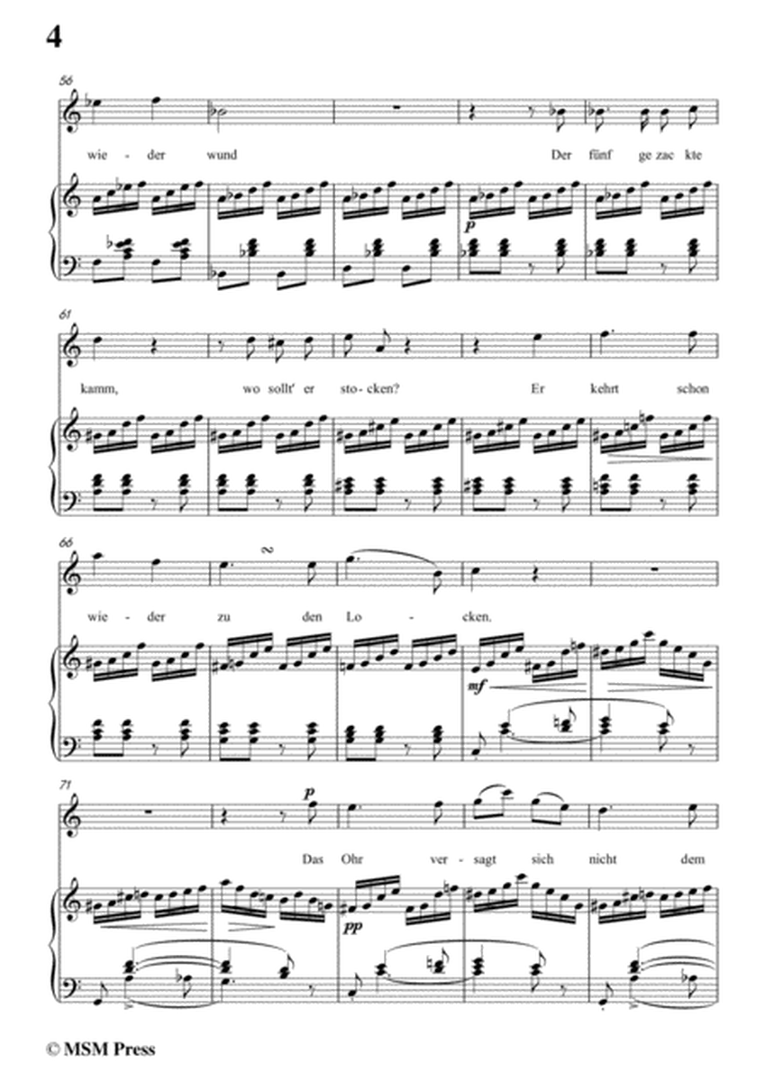 Schubert-Versunken,in C Major,for Voice&Piano image number null