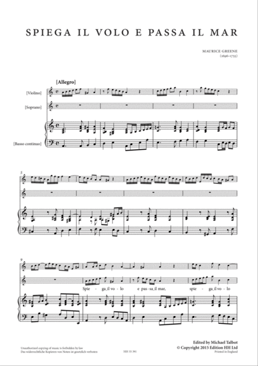 Six Italian Arias, vol. 2 Soprano Voice scores gallery preview page 2