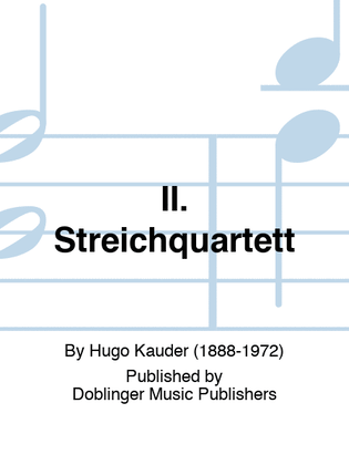 II. Streichquartett