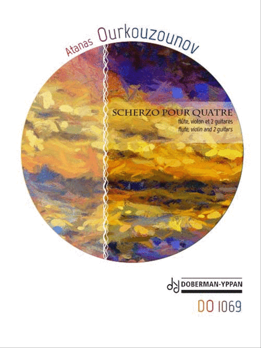 Scherzo pour quatre Scherzo pour quatre Flute scores gallery preview page 1