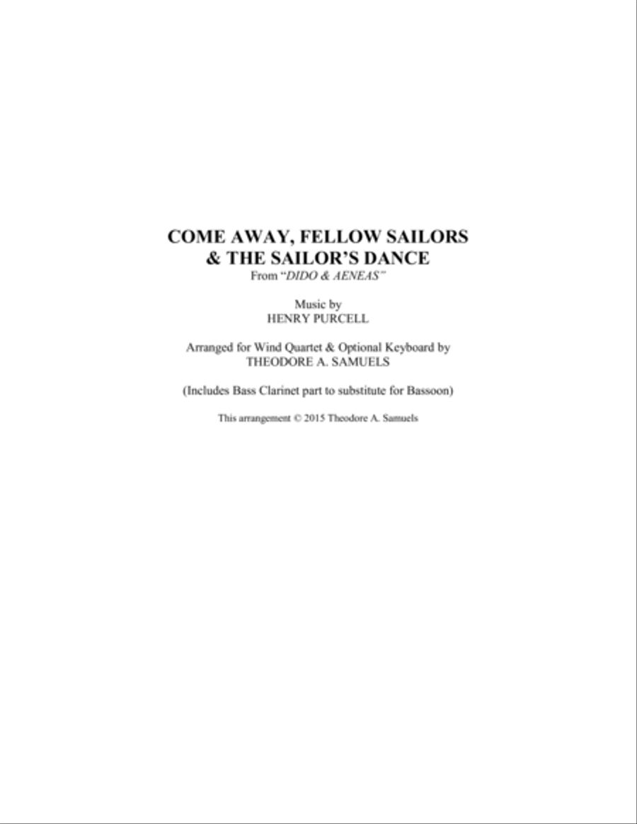 Come Away, Fellow Sailors & The Sailor’s Dance from 