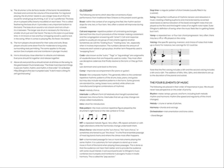 Carnegie Blues: Score Jazz Ensemble scores gallery preview page 3