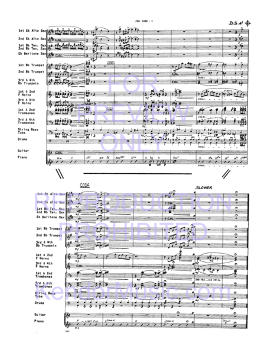 Consummation Jazz Ensemble scores gallery preview page 6