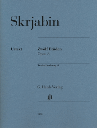 Book cover for Twelve Etudes Op. 8