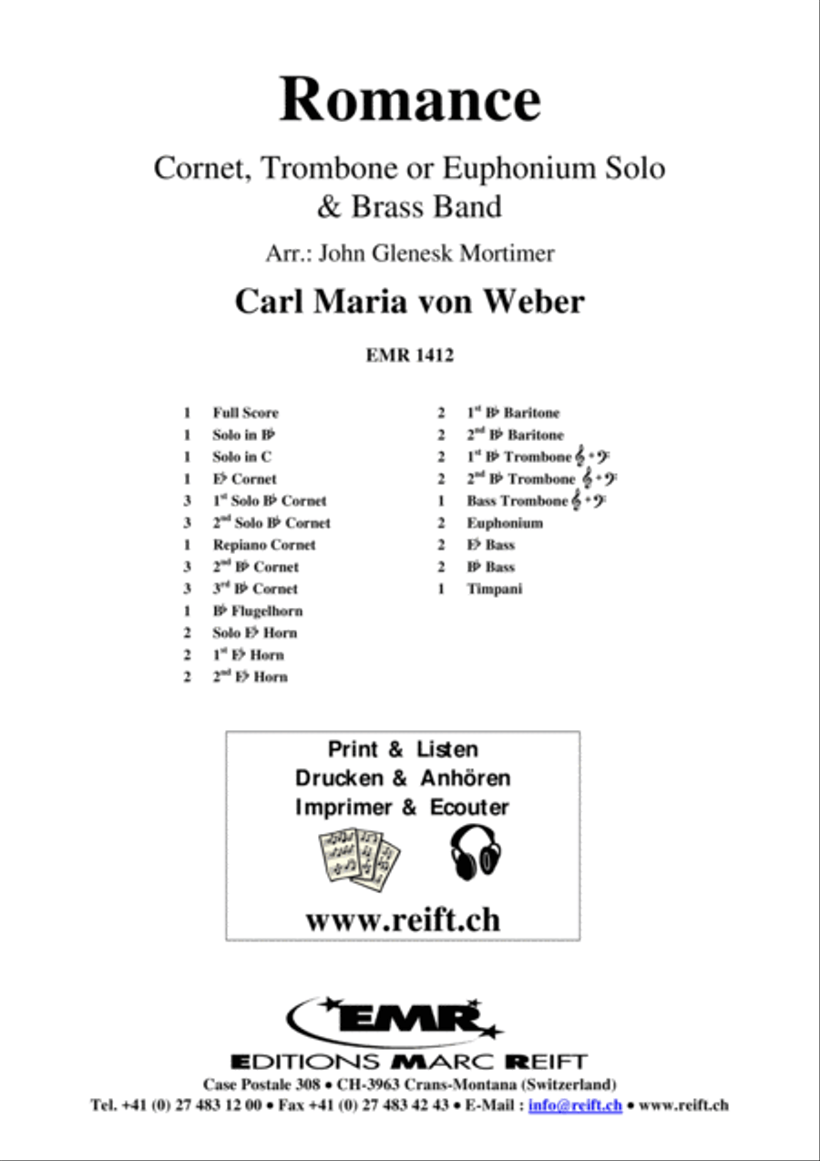 Romance Brass Band scores gallery preview page 2
