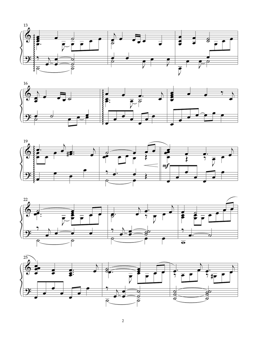 I See The Light Piano Solo scores gallery preview page 2