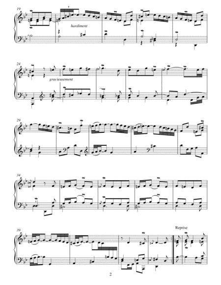 L'enharmonic From Nouvelles Suites De Pieces De Clavecin