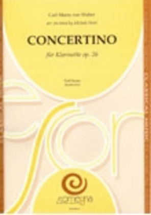 Book cover for Concertino For Clarinet Op. 26
