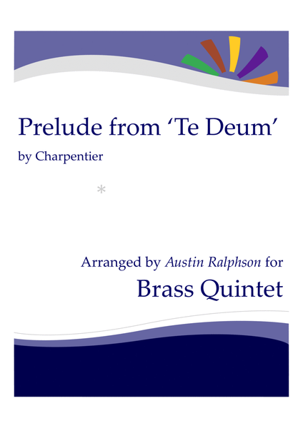 Prelude (Rondeau) from Te Deum - brass quintet image number null