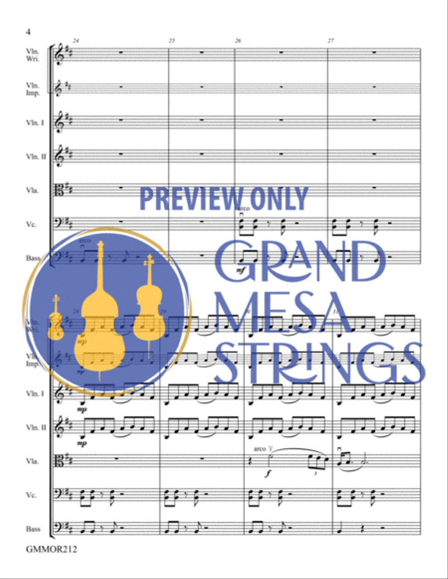 Blue Sky Basin String Orchestra scores gallery preview page 5