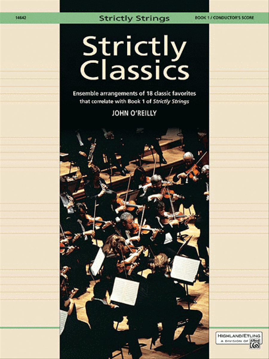 Strictly Classics, Book 1 Chamber Orchestra scores gallery preview page 1