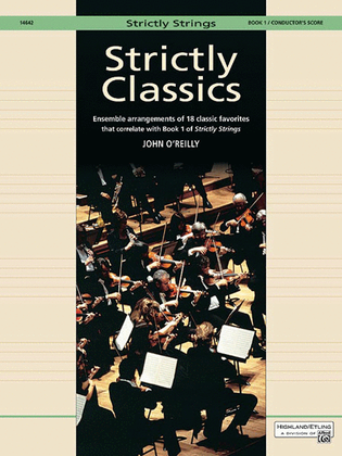 Book cover for Strictly Classics, Book 1