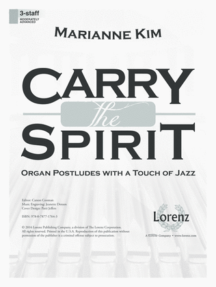 Book cover for Carry the Spirit
