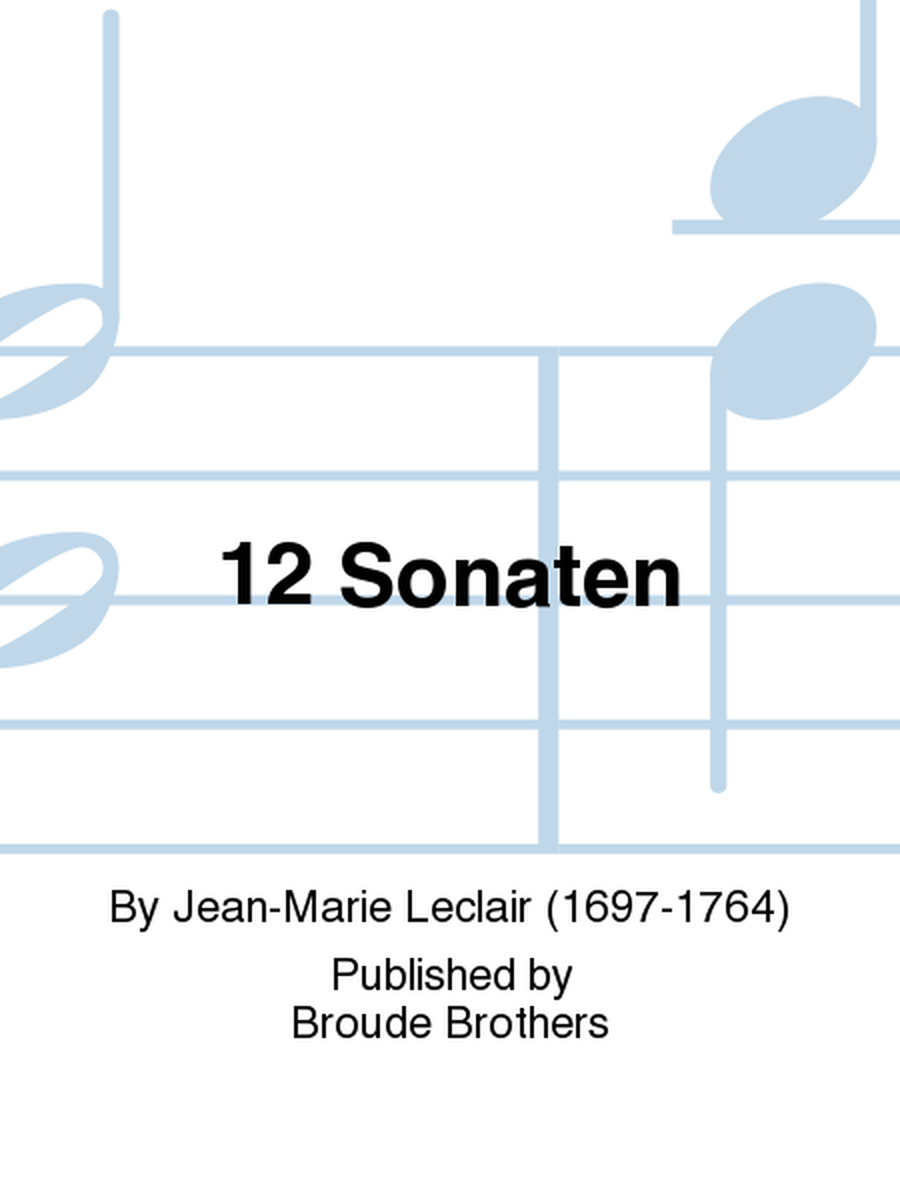12 Sonaten