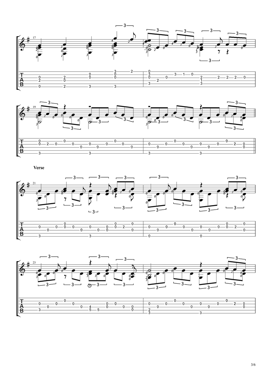 You Are The Reason Acoustic Guitar scores gallery preview page 3
