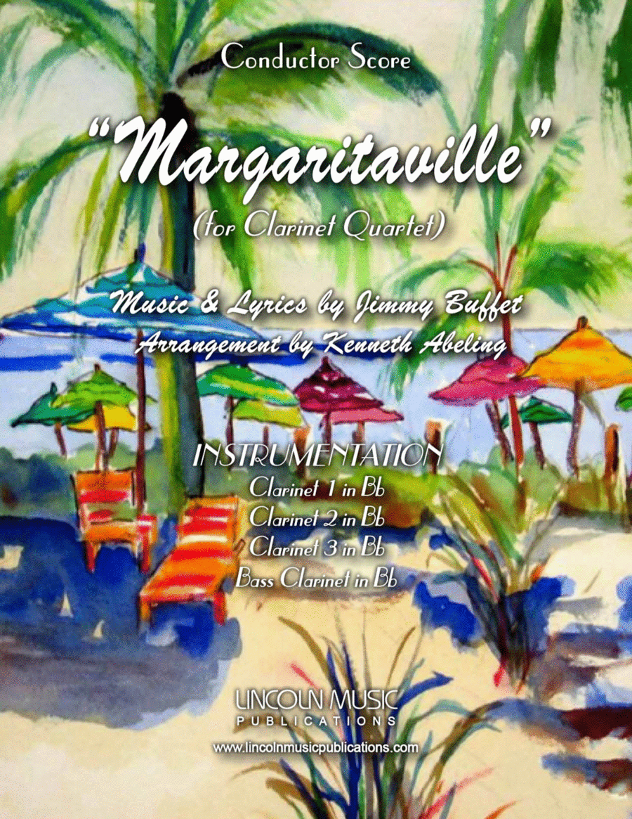 Margaritaville Woodwind Ensemble scores gallery preview page 1