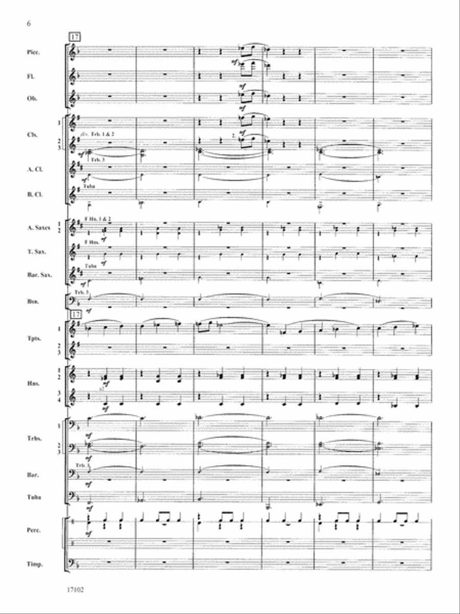 Andalusia: Score Andalusia: Score Concert Band scores gallery preview page 6