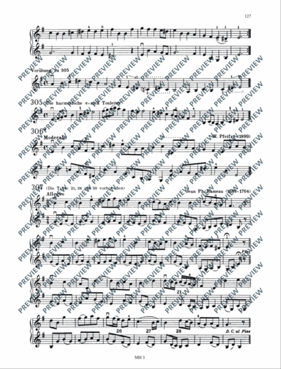 Das Geigenspiel Das Geigenspiel Violin scores gallery preview page 12