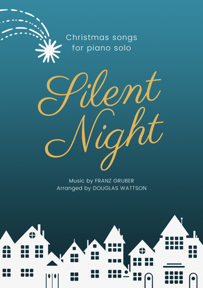 Book cover for Silent Night - piano