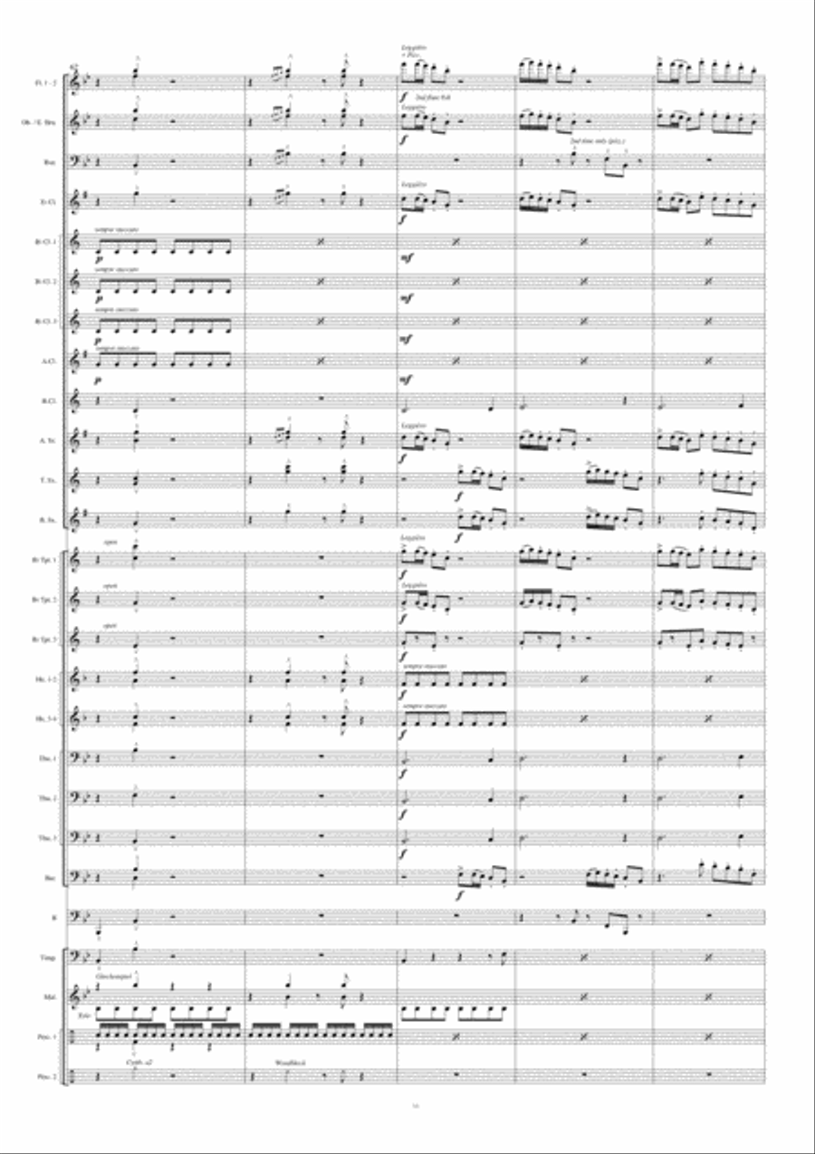 Simi Jadech Simi Jadech Concert Band scores gallery preview page 12