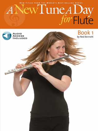 Book cover for New Tune A Day For Flute Bk/cd