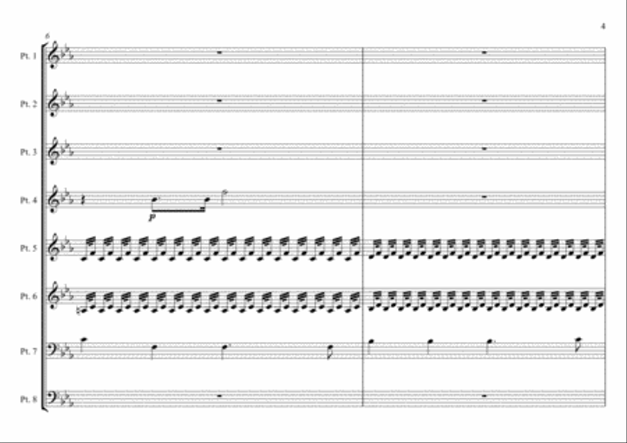 The Lord Of The Dance The Lord Of The Dance Woodwind Ensemble scores gallery preview page 5
