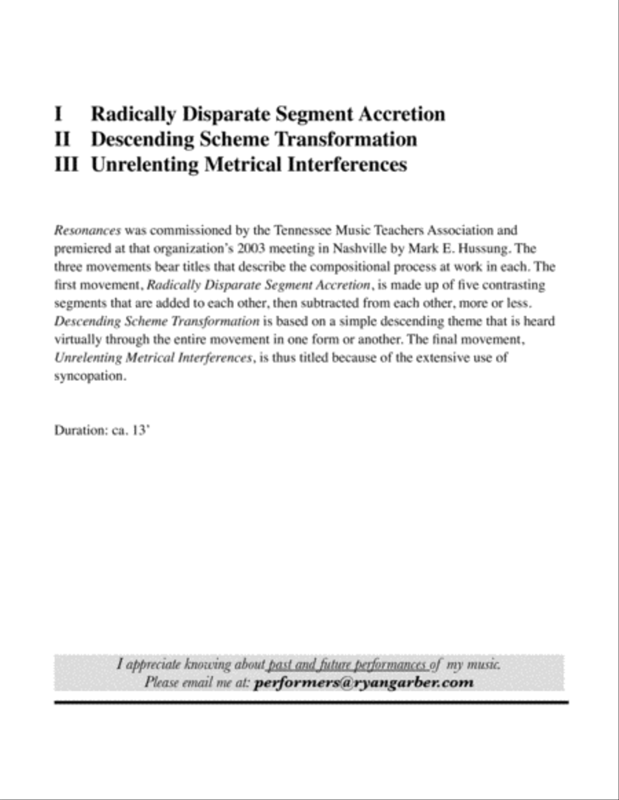 Resonances Piano Solo scores gallery preview page 2