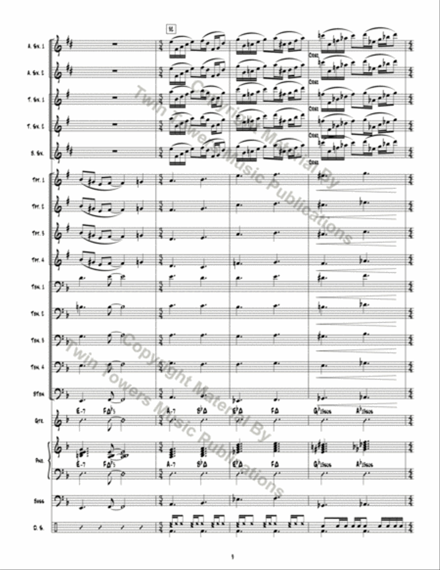 Far Out Far Out Jazz Ensemble scores gallery preview page 10
