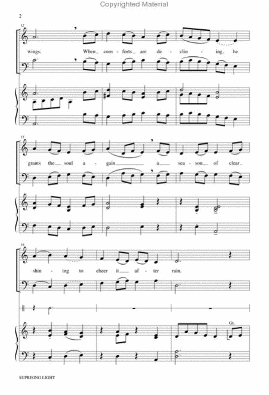 Surprising Light Surprising Light 2-Part scores gallery preview page 3