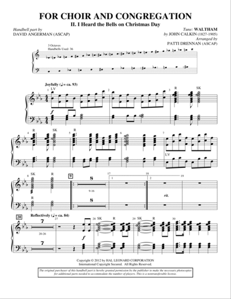 For Choir And Congregation, Volume 3 Choir scores gallery preview page 4