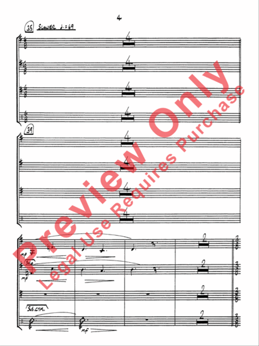 Joyful, Joyful, We Adore Thee Choir scores gallery preview page 5