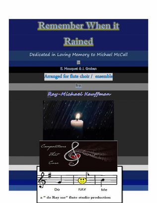 Book cover for Remember When It Rained