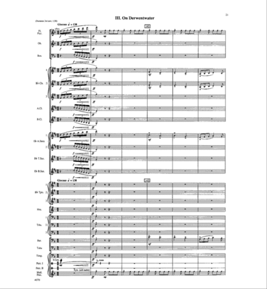 West Highlands Sojourn West Highlands Sojourn Concert Band scores gallery preview page 22