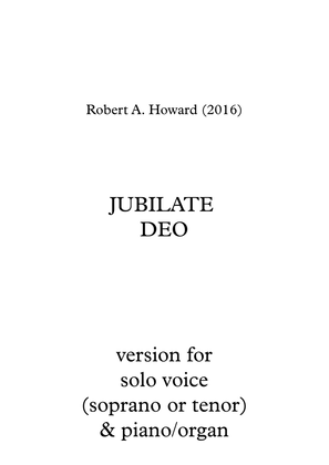 Jubilate Deo (Solo/unison version)