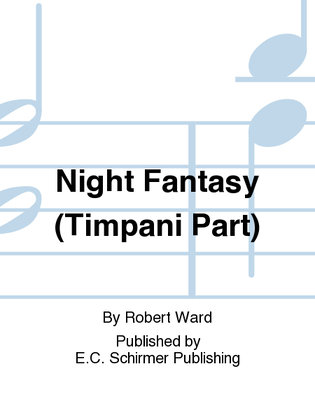 Night Fantasy (Timpani Part)
