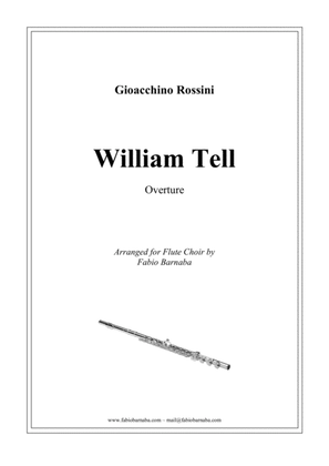 Book cover for William Tell - Overture for Flute Choir