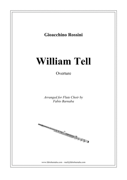 William Tell - Overture for Flute Choir image number null
