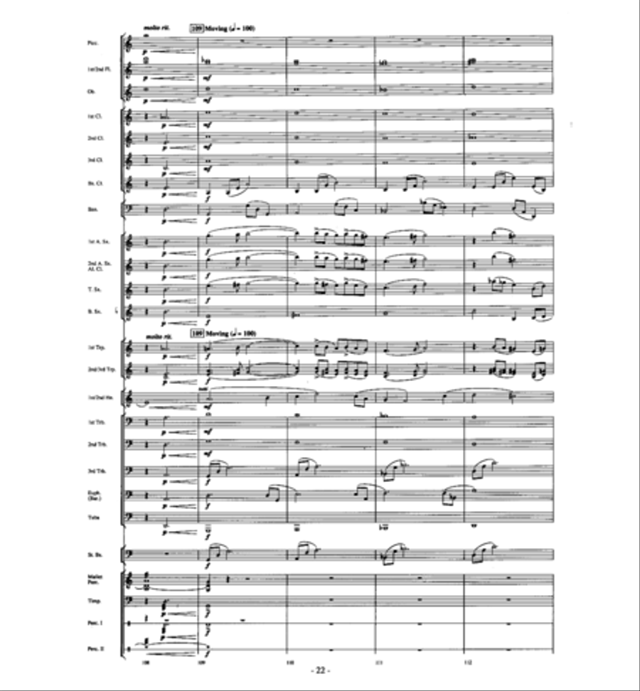 Agua's Whelm Agua's Whelm Concert Band scores gallery preview page 21