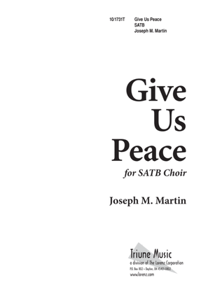 Book cover for Give Us Peace