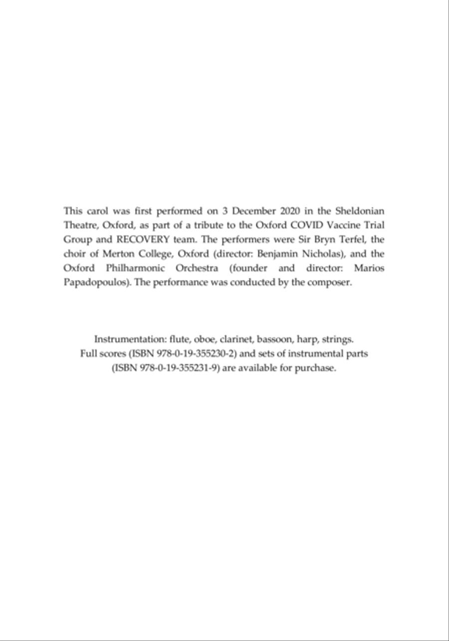 Joseph's Carol Choir scores gallery preview page 2