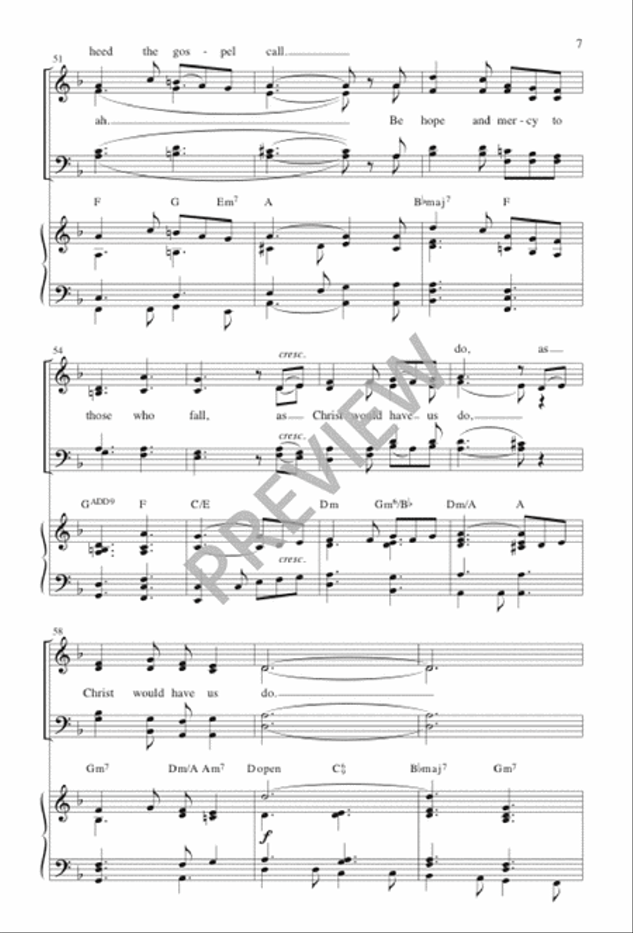 Pilgrims and Companions 4-Part scores gallery preview page 8
