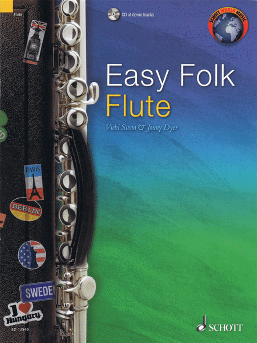 Easy Folk Flute Flute Solo scores gallery preview page 1