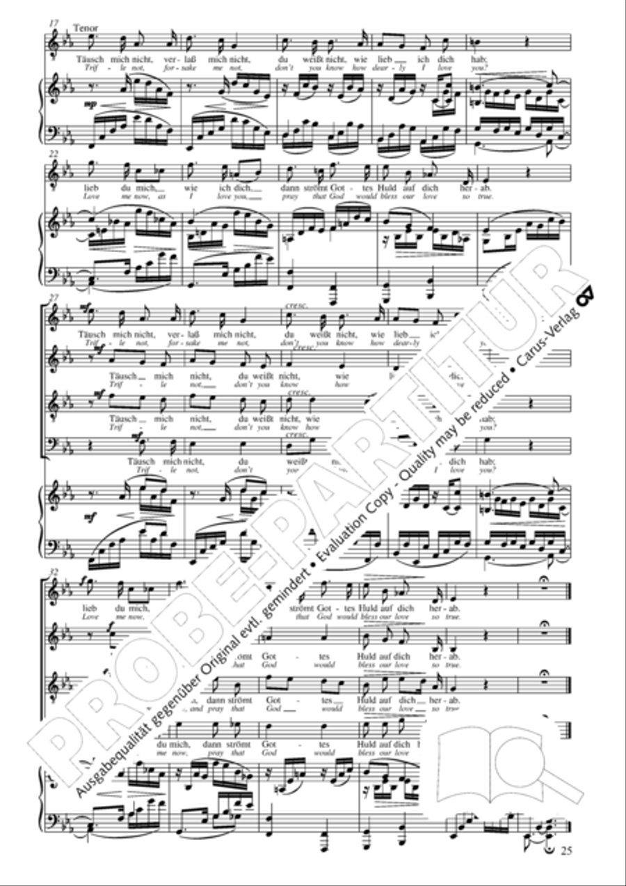 Zigeunerlieder op. 103 Zigeunerlieder op. 103 Choir scores gallery preview page 26