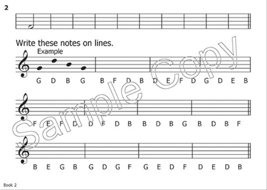 Modern Theory Exercises Book 2 - Elsie Stewart Activity Books scores gallery preview page 3