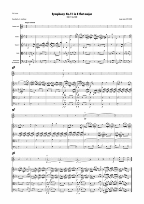 Haydn - Symphony No.11 in E flat major, Hob.I:11