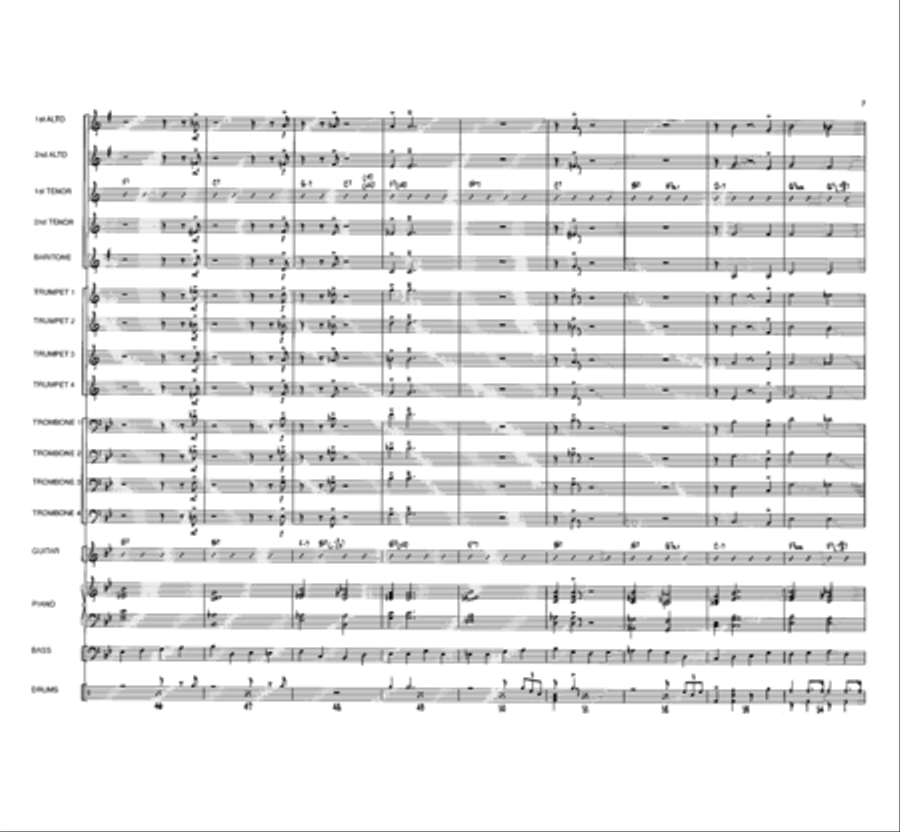 Blue Hue Jazz Ensemble scores gallery preview page 7